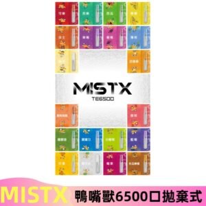 MIST X 鴨嘴獸6500口拋棄式電子煙#台灣現貨#